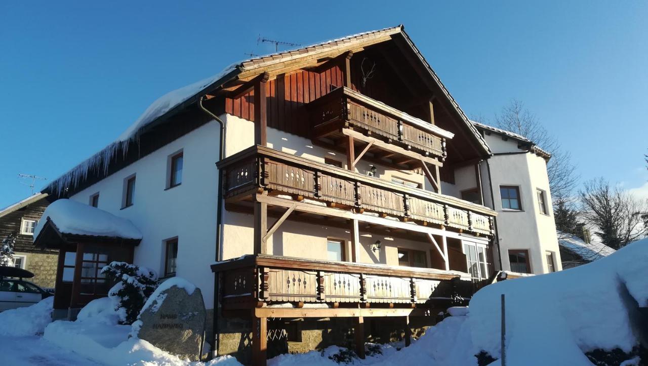 Haus Haidweg - Ferienwohnungen In Haidmuehle Im Dreilaendereck De-Cz-At Exteriér fotografie