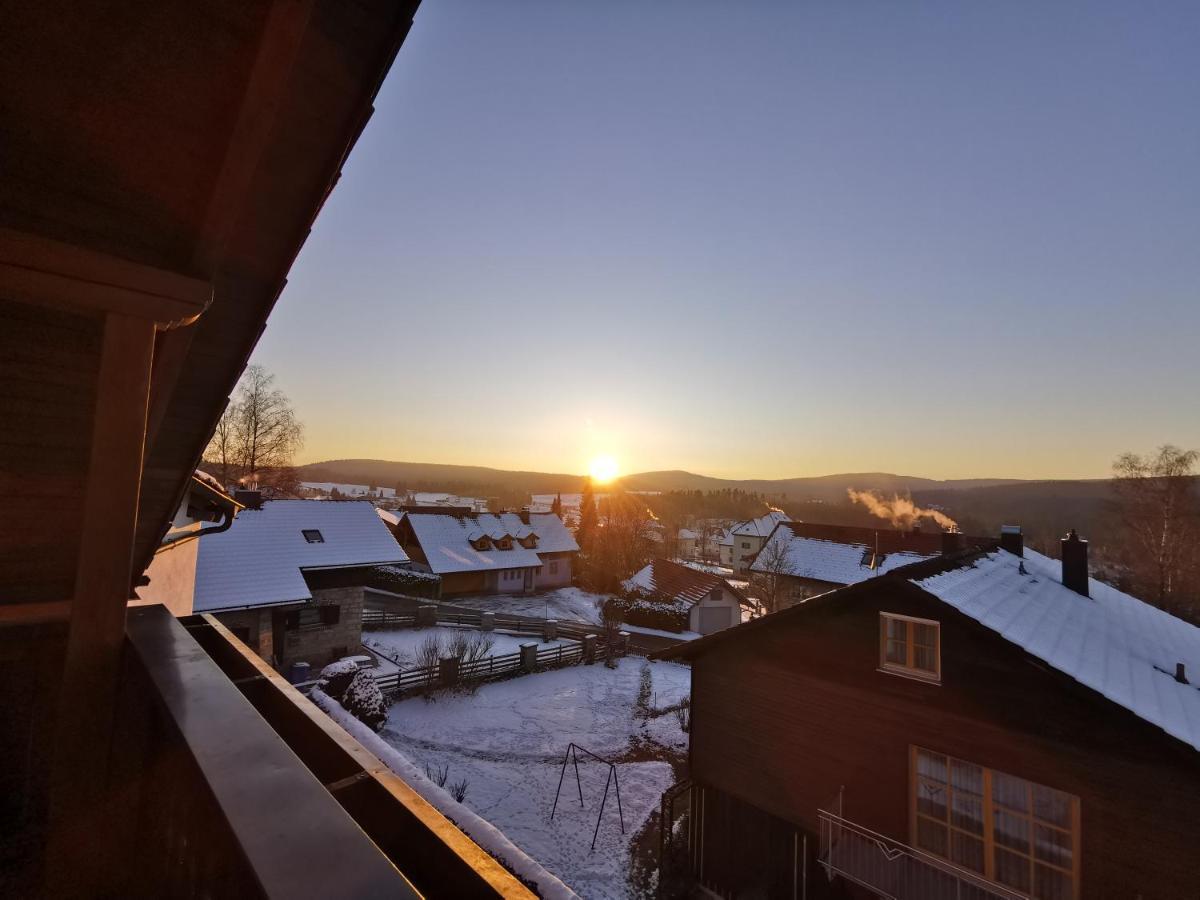 Haus Haidweg - Ferienwohnungen In Haidmuehle Im Dreilaendereck De-Cz-At Exteriér fotografie